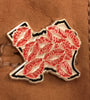 Texas Kisses Pin